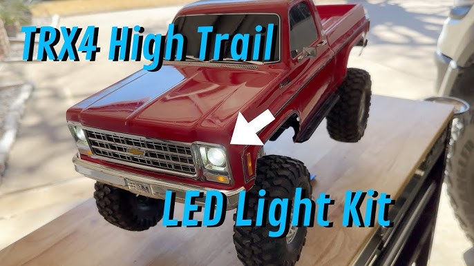 Traxxas LED Licht-Kit kpl. mit Powersupply (Scheinwerfer, Rücklicht für  #8111 Karo), TRX8085