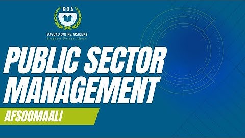 Public Policy (Afsoomaali)