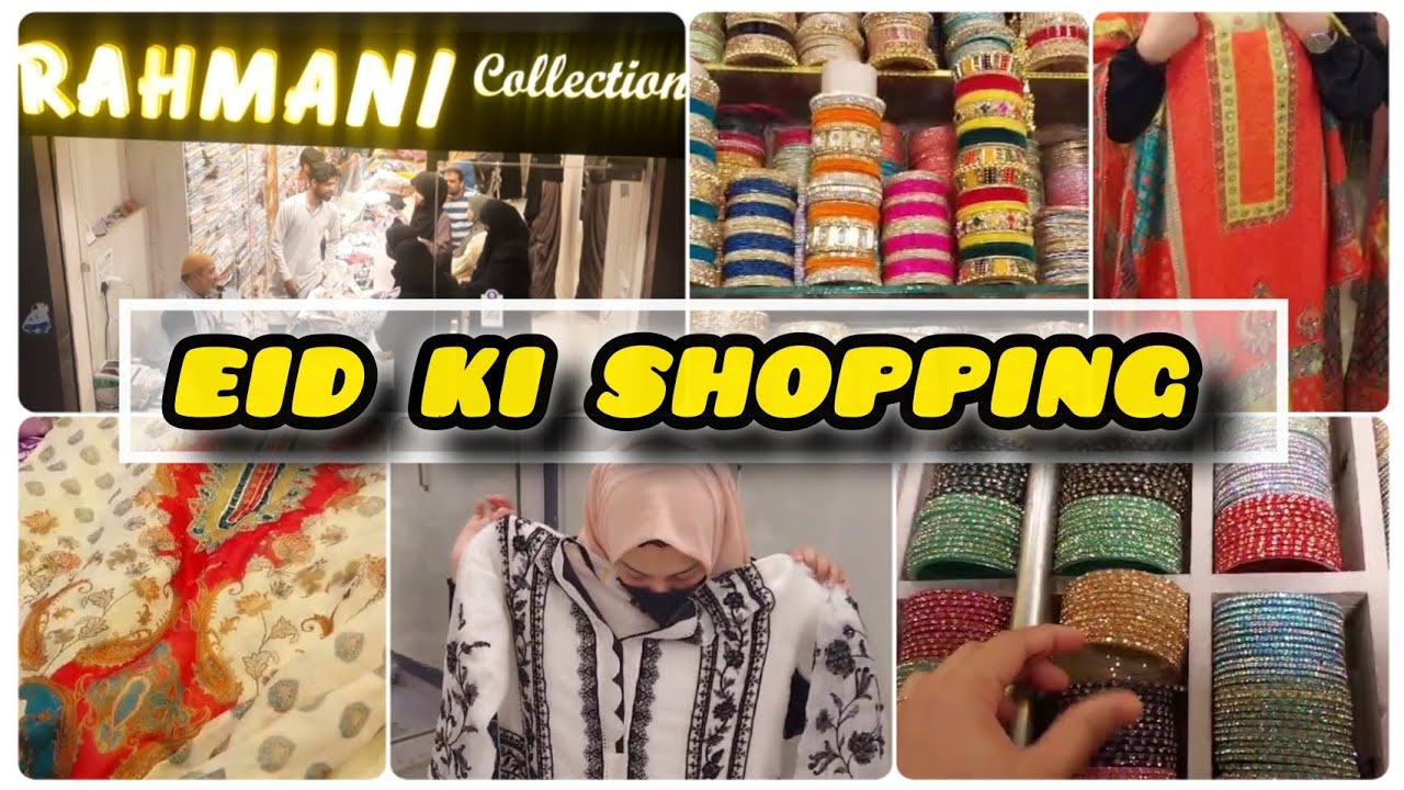 Eid Shopping from Rahmani Collection 🛍️😍 I Shopping vlog 💕 I Raunake Ramzan🌙💫 I Nakhas Market 🌸