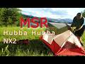 MSR Hubba Hubba NX2 Silent Wild Camping Setup – ASMR Tent Pitching in Nature