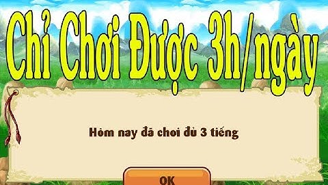 Giải Thích Rõ Ràng Vụ Fix Chơi 3 Tiếng 1 Ngày - Ngọc Rồng Online