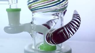 Nadia Glass: Bull Horn Totem Bong