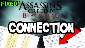How To LOWER PING & Fix Server/Connection in Assassins Creed Black Flag