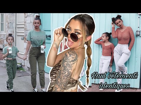 HAUL MÈRE FILLE pour des looks identiques 😍!!!!