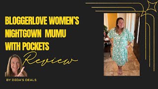 Unlock the Secret to Ultimate Comfort: Bloggerlove Mumu Nightgown