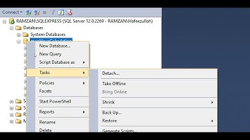 How to import and export database in SQL Server 2014