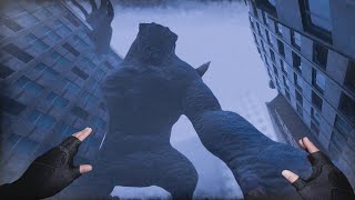 Surviving in a Annihilated City with a Gigantic Kaiju Hunting Me - MEGA