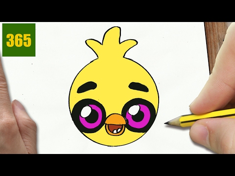 COMO DIBUJAR BONNIE FNAF KAWAII PASO A PASO - Dibujos kawaii fáciles 