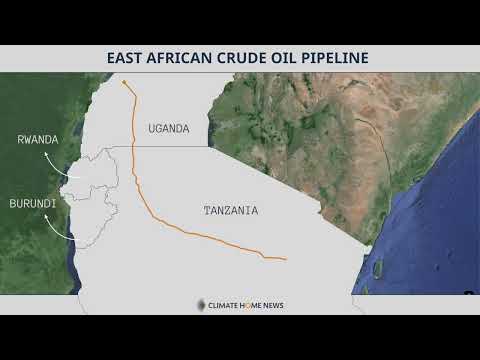 East Africa Crude Oil Pipeline video map
