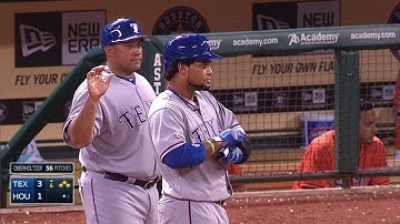 TEX@HOU: Telis plates Beltre with a bloop single