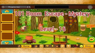 101 Room Escape - Mystery | Level - 16 | Doors Escape Game | Puzzle Game | Doors escape walkthrough 