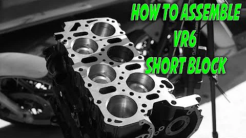 VR6 Short Block Assembly - Patreon Built VRT!