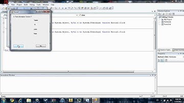 Visual Basic Tutorials in Arabic Lesson 4 , Using 2 forms in the same project , pt.3