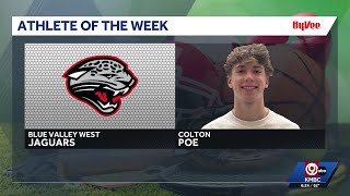 Blue Valley West swimmer Colton Poe named KMBC 9-Hy-Vee Athlete of the Week