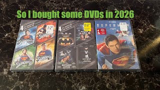 So I bought some DVDs in 2026 - DVDs I got from Walmart