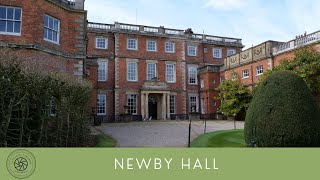 Newby Hall Historic House Tour, Home Of The Compton Family, Fashioned By Robert Adam.