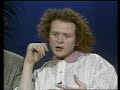 Capture de la vidéo Simply Red Interview Cnn - 1989