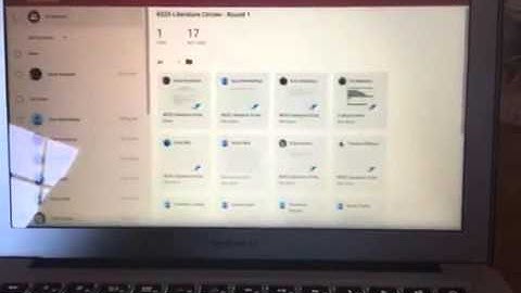 Google Classroom & Kidblog Workflow