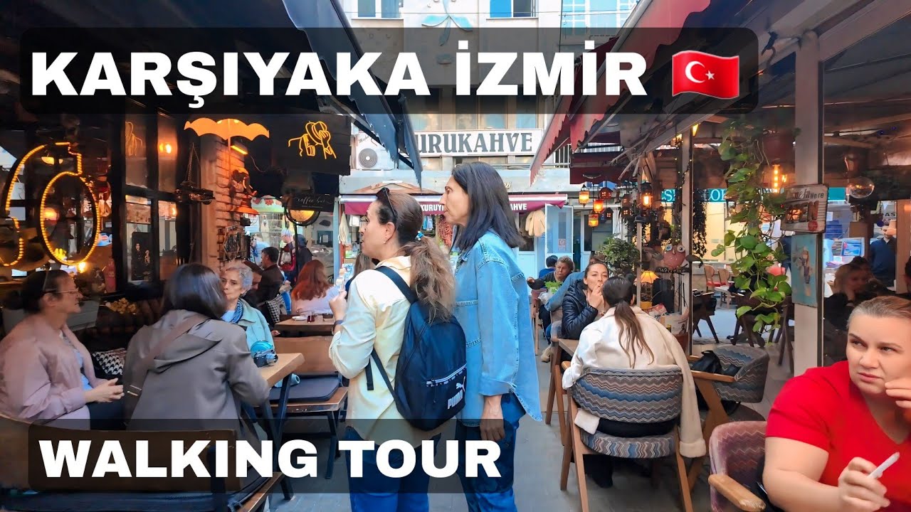 Izmir, तुर्किये | karşıyaka | पैदल यात्रा 4K
