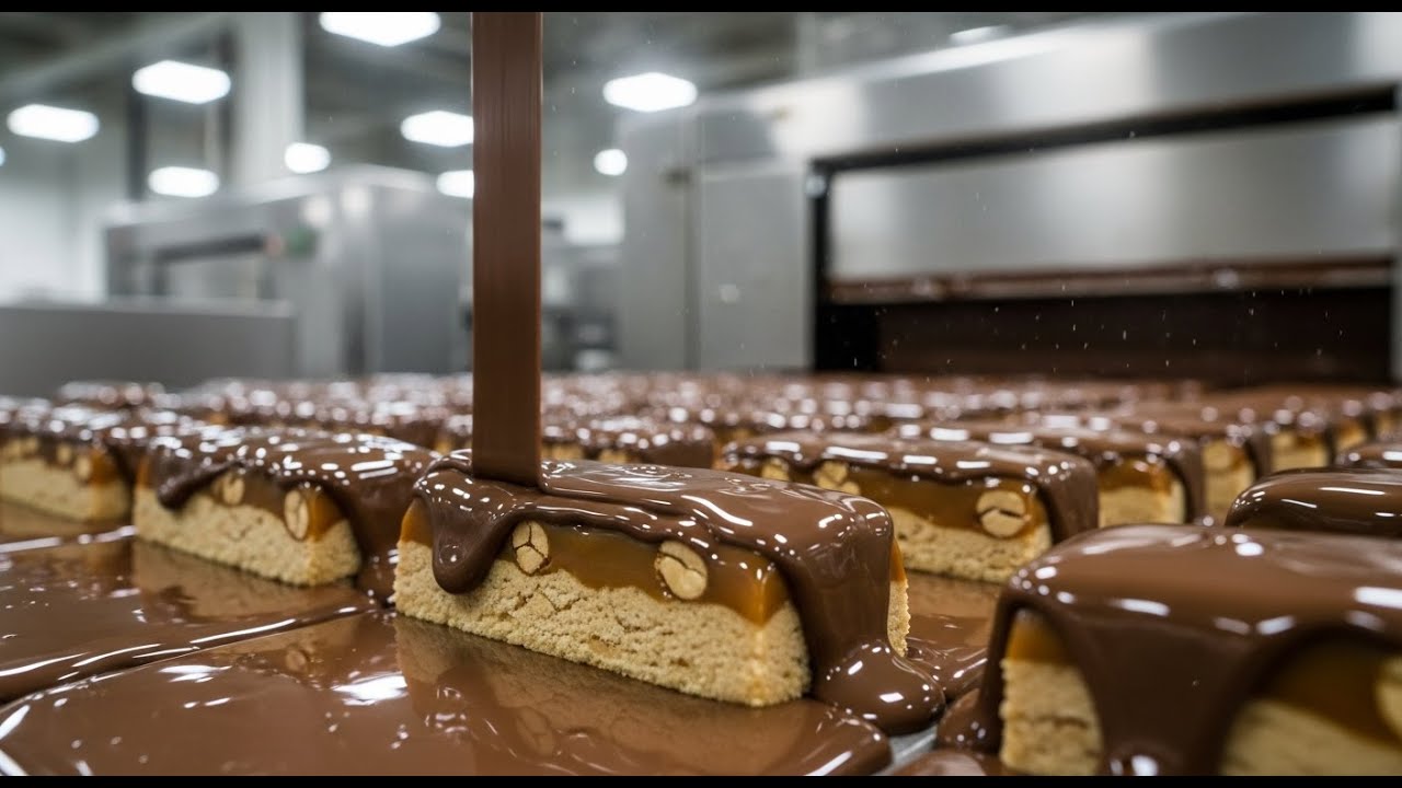 Inside the Snickers Factory: How Snickers Chocolate Bars Are Made Step by Step