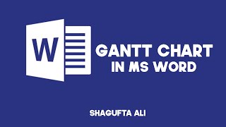 Boost your productivity with MS Word Gantt Charts