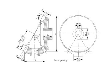 GTU INDUSTRIAL DRAFTING B E 3 rd SEM MECHATRONICS REPRESENTATION OF GEAR PAIR