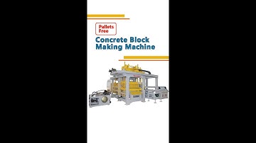 pallets free automatic block making machine