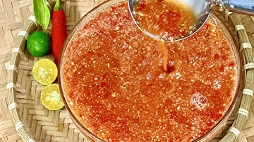 Cách làm NƯỚC MẮM TRỘN GỎI sánh dẻo, Nước mắm tỏi ớt chua ngọt trộn gỏi gà vịt - Sai Gon Food