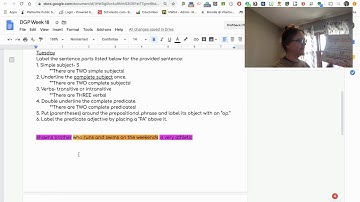 DGP Week 18- Answer Key