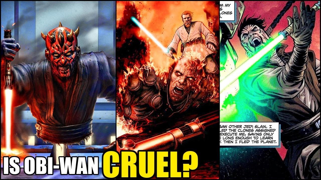 EVERY FORBIDDEN Lightsaber Technique Obi-Wan Used to Defeat SITH