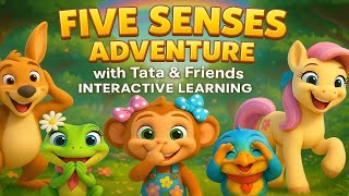 Download lagu Five Senses Adventure with Tata & Friends  Interactive Learning!