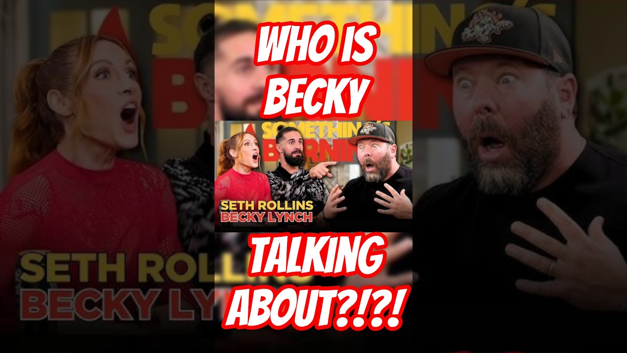Becky Lynch CALLS OUT Male Star! Something's Burning with Bert Kreischer 