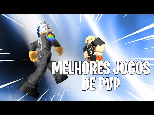 MELHORES JOGOS DE PVP DO ROBLOX! 