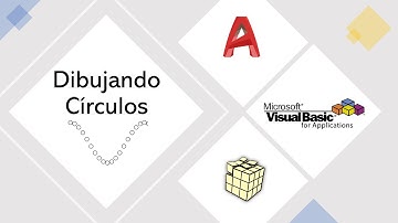 15. VBA AutoCAD - Dibujando circulos