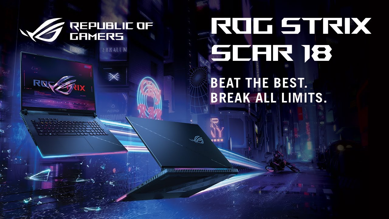 2023 ROG Strix SCAR 18 (G834)! BEAT THE BEST. BREAK ALL LIMITS. 🔥