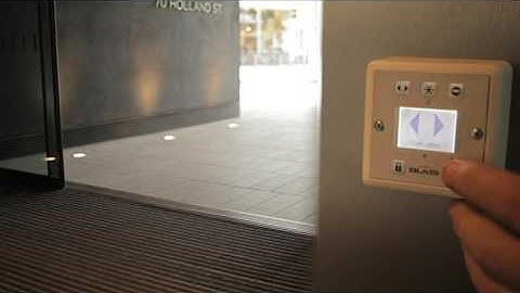 record S16 Infloor Mounted Automatic Sliding Door Operator