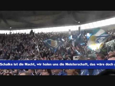 Hey Schalke ist die macht, Wir holen uns die Meisterschaft ...