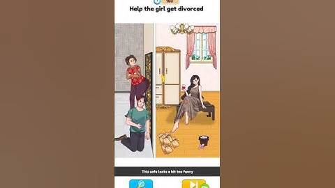 Annoying Puzzle Game Level 21 // Help the Girl Get Divorced // Game Game Walk Walk // Puzzle Gamer
