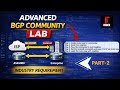 Advanced BGP Community LAB (Industry Requirement) | Route-Map | ISP to Enterprise | PART-2