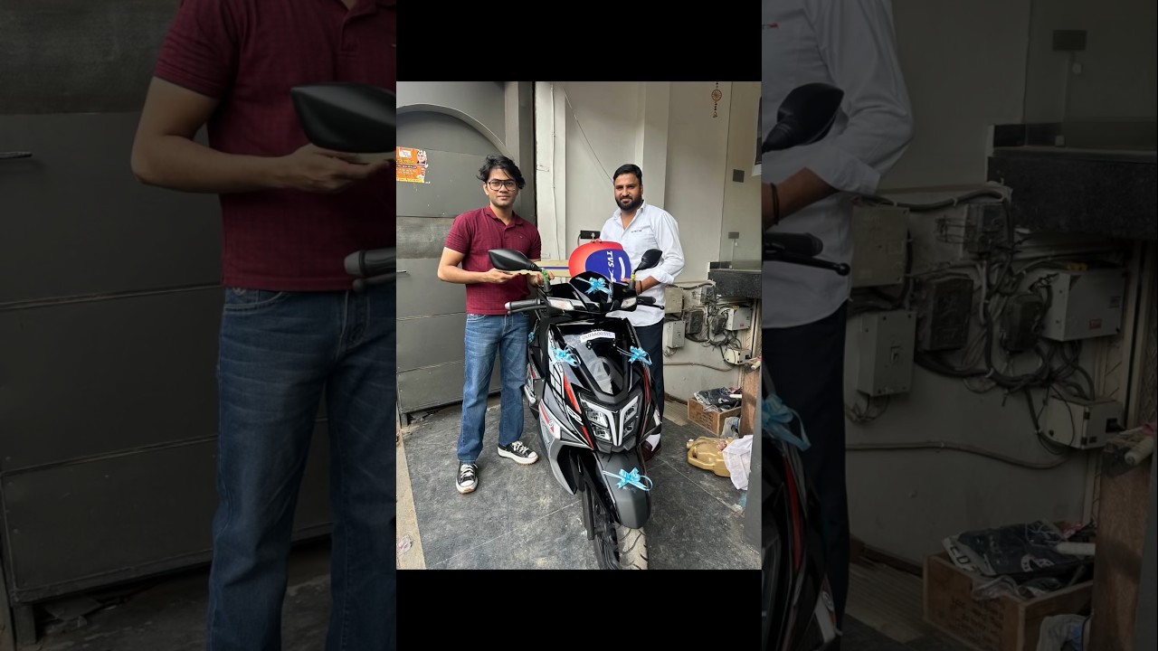 DELIVERY OF TVS NTORQ SUPER SQUAD 2024🔥