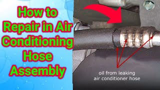 How to Repair an Air Conditioning Hose Assembly step 1 screenshot 3