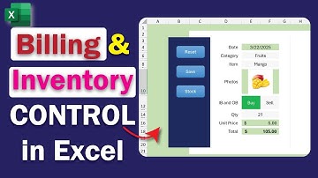 PART-1: Excel Inventory Management Made SUPER Easy in 2025