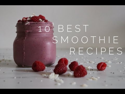 10 Favorite Smoothie Recipes | Easy, Healthy, Vegan | Aja Dang