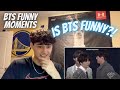 IS BTS FUNNY? BTS Funny Moments (Try Not to Laugh Challenge) REACTION!!!