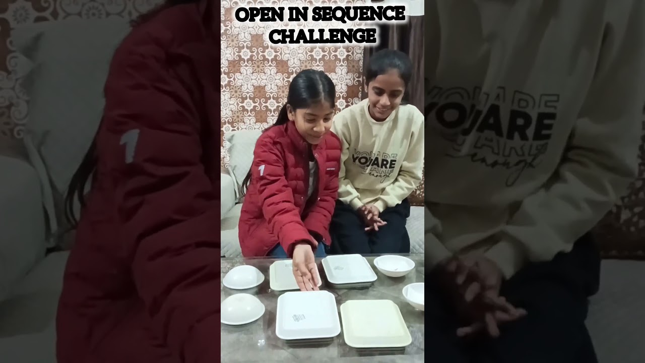 Open In Sequence Challenge ✨#funny #challenge #shorts Life With Mansi 😇