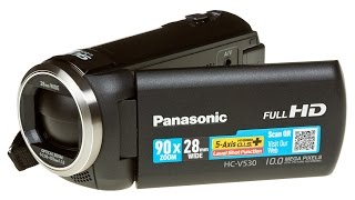 Тест камеры panasonic HC-v530