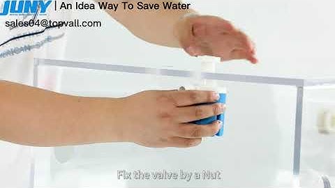 How to install juny water level control valve
