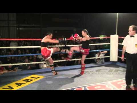 Female Kickboxing Kat Cusworth Vs Katrina Westra