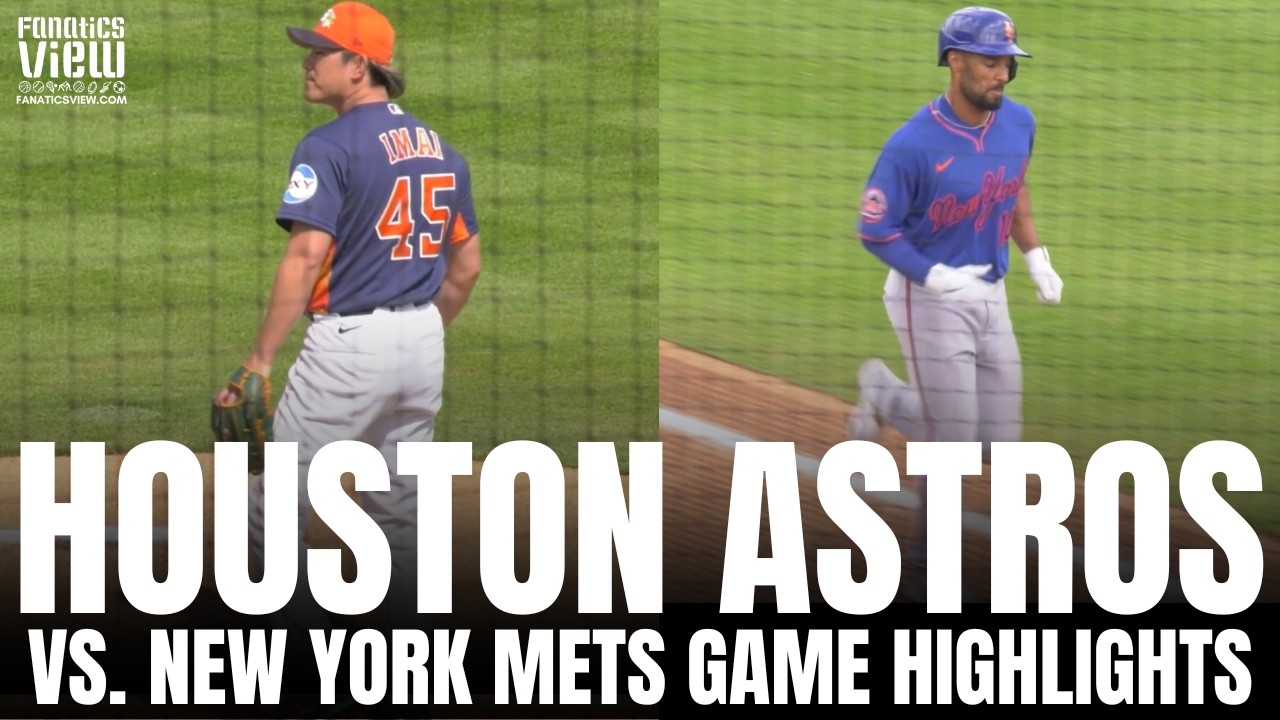 Houston Astros vs. New York Mets 2026 Spring Training Game Highlights | Tatsuya Imai MLB Debut