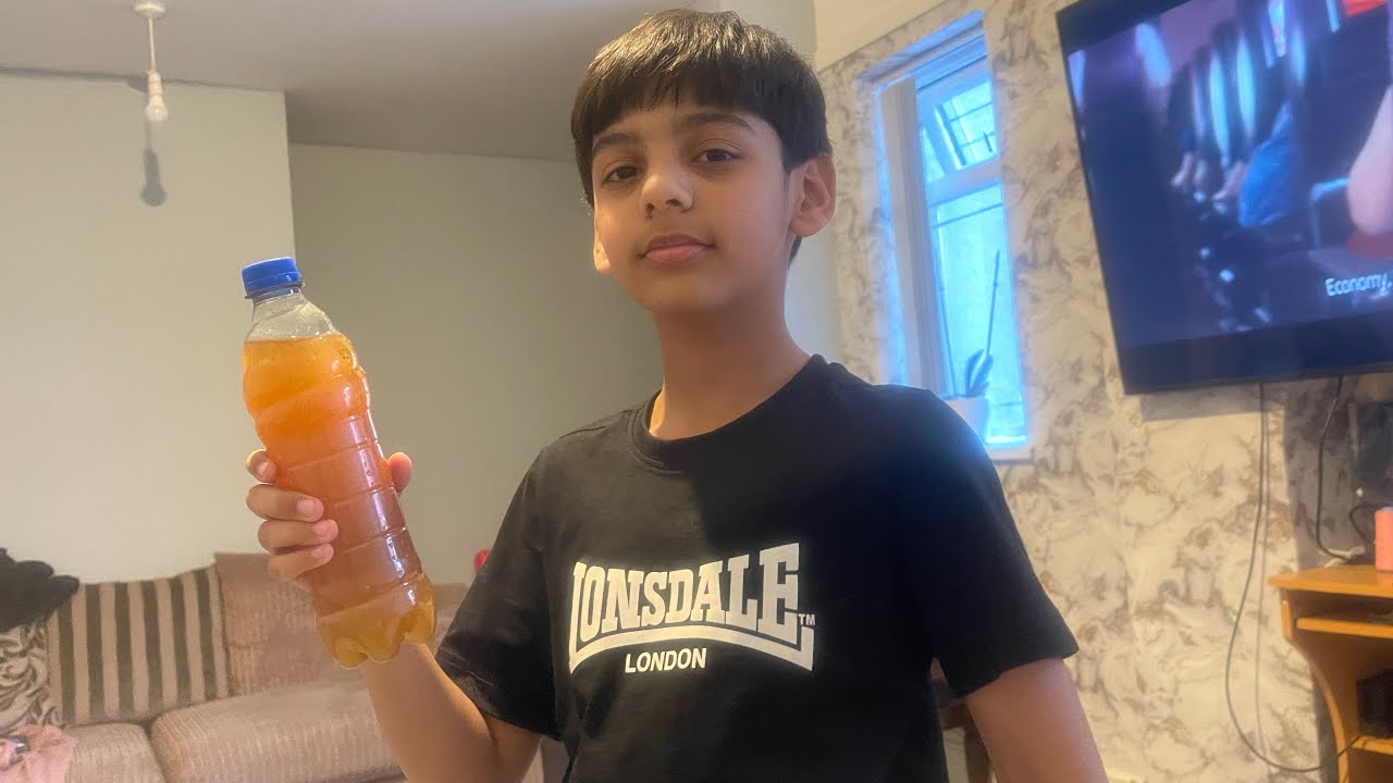 I made a drink and drank it all!!!